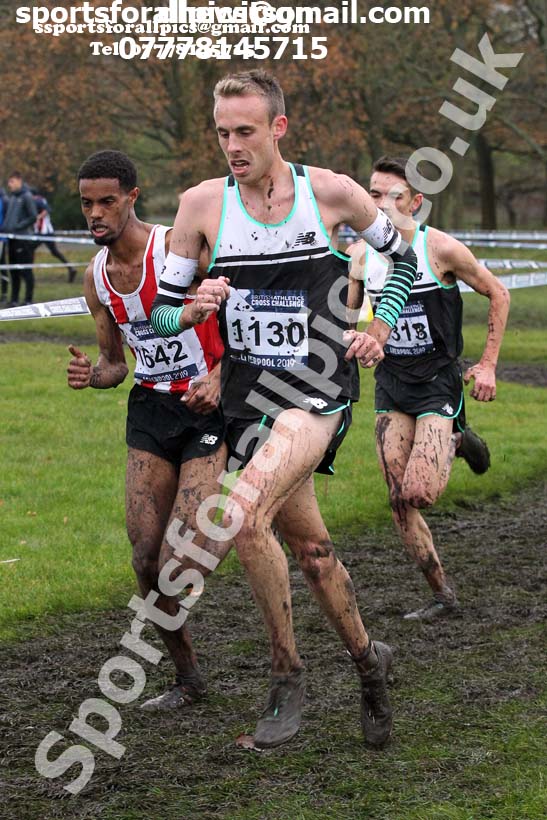 Senior and under-23 women, 2019 European Cross Country Trials and British Cross Challenge, Sefton Park, Liverpool.  Photo: David T. Hewitson/Sports for All Pics